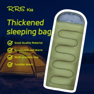 Winter 3KG Thickened and Widened Sleeping Bag -5 ℃ -15 ℃ Cold-proof Waterproof and Warm Outdoor Cotton Hiking Water-repellant