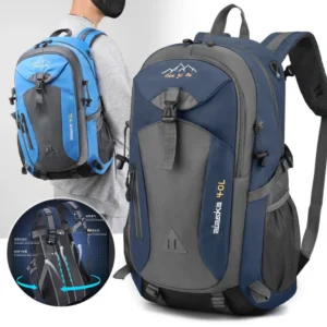 Unisex Hiking Backpack 2024 New Women and Men Outdoor Mountaineering Bag Large Capacity Travel Camping Storage Bags