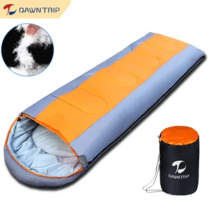 Camping Cotton Sleeping Bag Lightweight 4 Season Warm & Cold Envelope Backpacking Sleeping Bag for Outdoor Traveling Hiking
