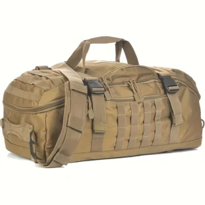 Outdoor Climbing Bag Camping Hiking Gear Large Capacity 45L Double Shoulder Single Shoulder Handheld Camping Backpack