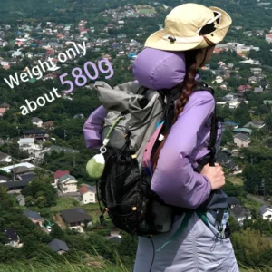BISINNA Camping Backpack 25+10L Ultralight Travel Bag for Men Women Large Capacity Outdoor Sports Climbing Hiking Backpack