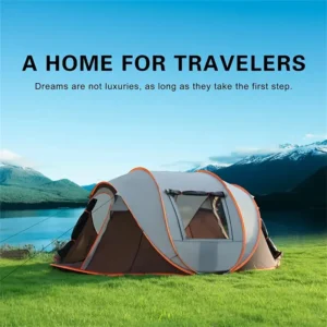 Quick opening hand throw tent waterproof camping boat tent outdoor tent fully automatic pop-up