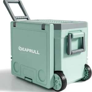 36 Quart Cooler with Wheels, Portable Ice Chest Holds Ice Up to 6 Days, Leak-Proof Outdoor Cooler for Camping Beach